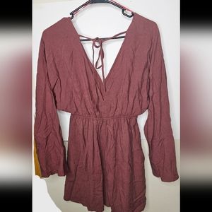 Pull&Bear Short Rustic Dress Size small